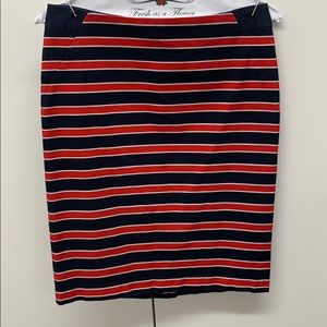 The Limited size 4 Skirt, red, white and blue